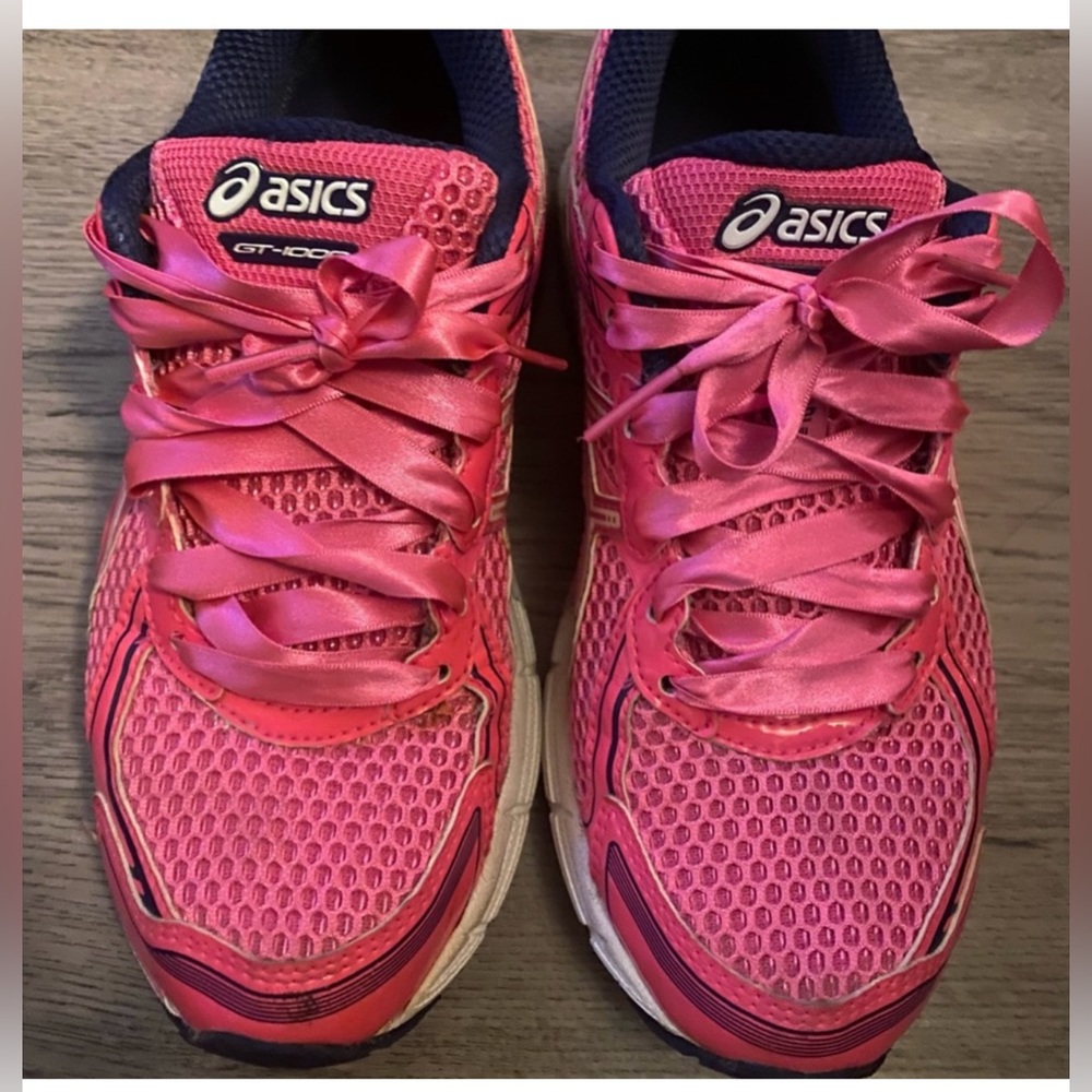 Pink ASICS